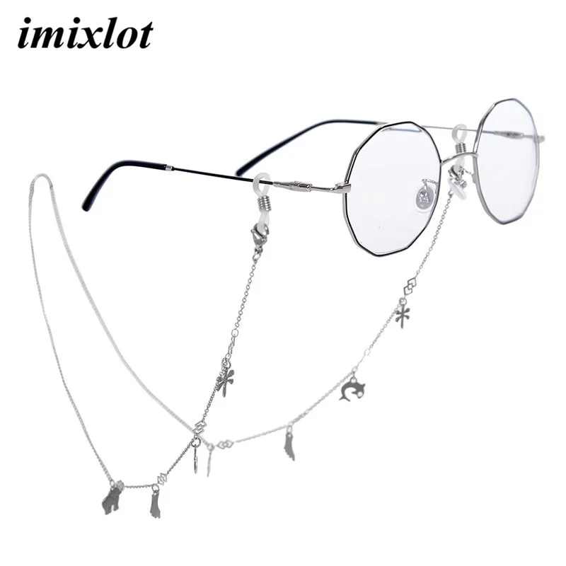 Eyeglass животные геометрический кулон подвесные цепочки солнцезащитные очки