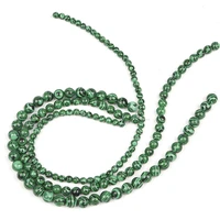 factory wholesale synthetic malachite round beads 4 12mm loose beads diy accessories necklace bracelet