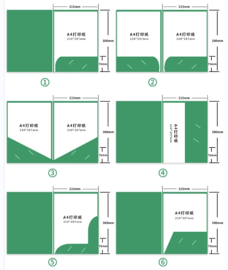 Customized 500pcs A4 Fancy Paper Flyer Jacket Highend Fold Leaflet Menu Brochure Business Flyers Envelope Advertising Exhibition |