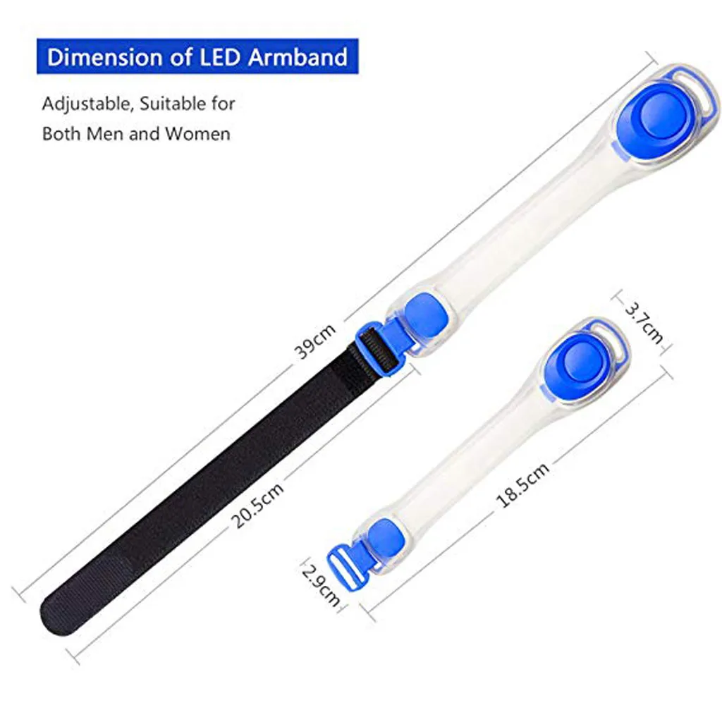 Отражающий Свет Armbander Leuchtband Reflektor Kinder Nacht sicherheit Licht 2 шт. безопасный спортивный