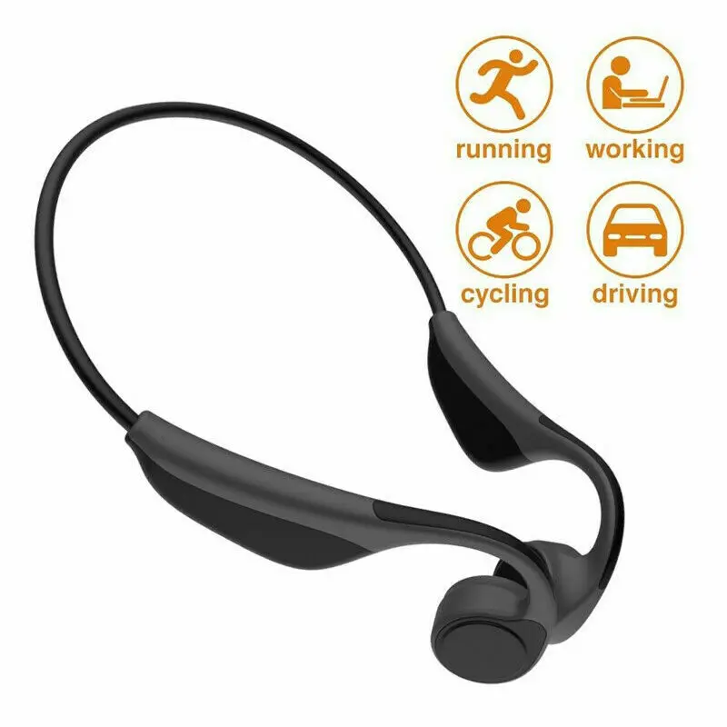 Беспроводные стереонаушники для костной проводимости с Bluetooth спортивные