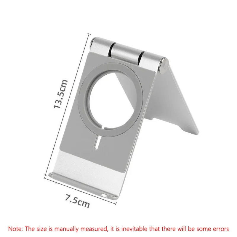 

Mobile Phone Holder Portable Charger Stand Max Mini Magnetic Charger Holder Foldable Mobile Phone Desktop Stand