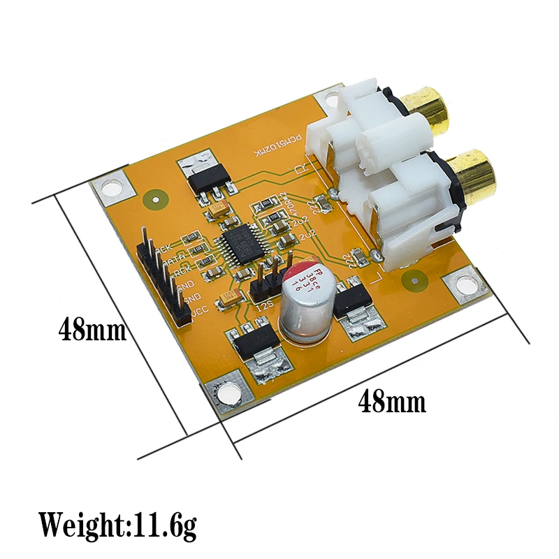 PCM5102 декодер DAC 2S плеер в сборе 32Bit 384K Beyond ES9023 PCM1794 для Raspberry Pi