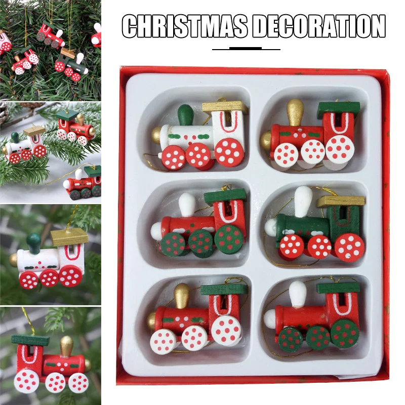 6 шт. подвесные украшения для рождественской елки | Дом и сад