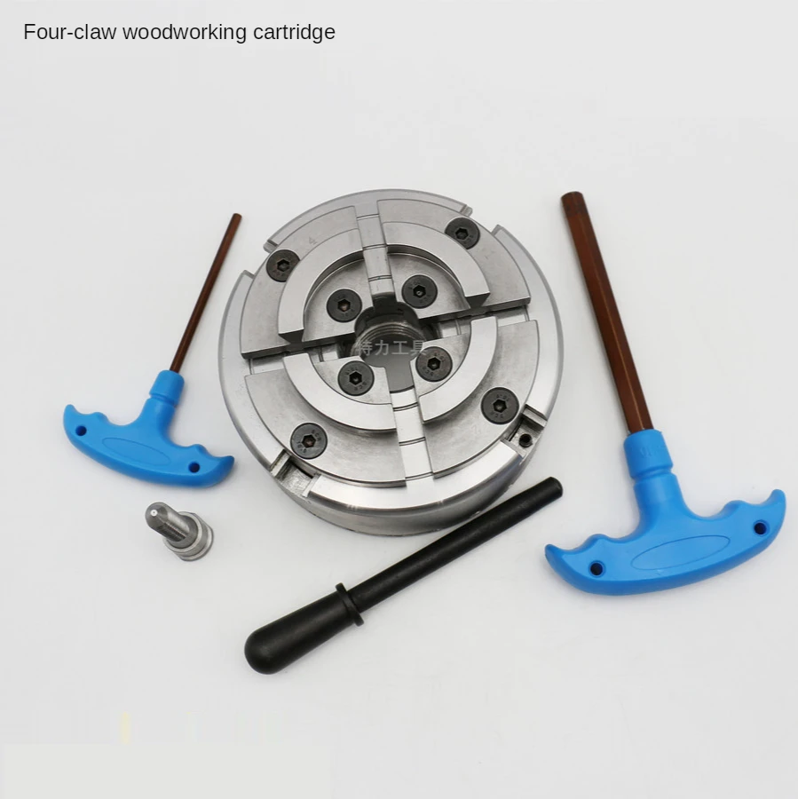 KP96 4-кулачковый Самоцентрирующийся патрон для токарного станка по дереву