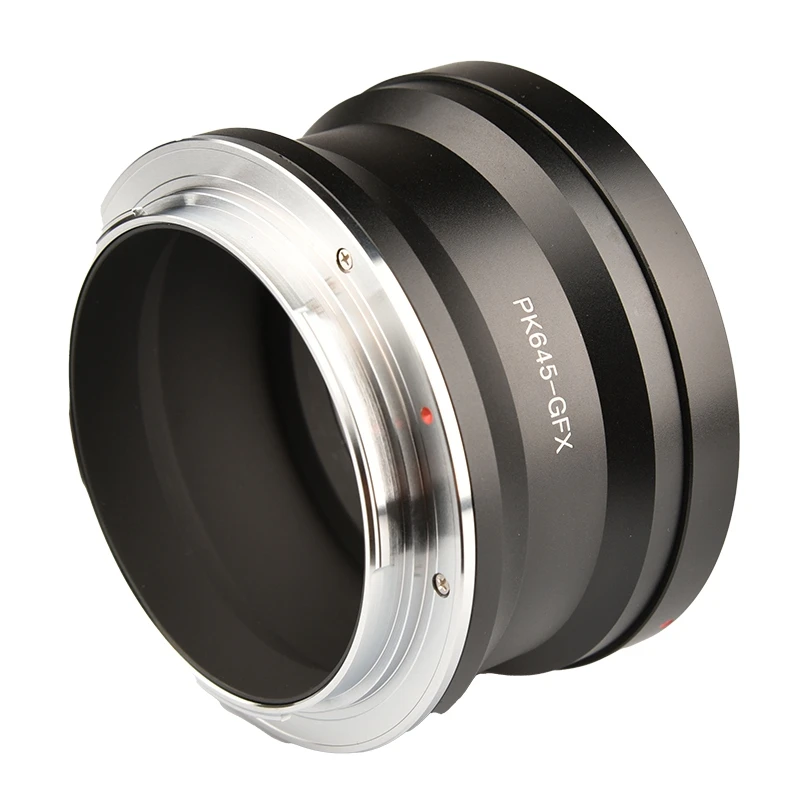 

PK645-GFX Lens Adapter Mount Ring for Pentax 645 PK645 Lens and Fujifilm G Mount GFX100 GFX50S GFX50R GFX100S Camera