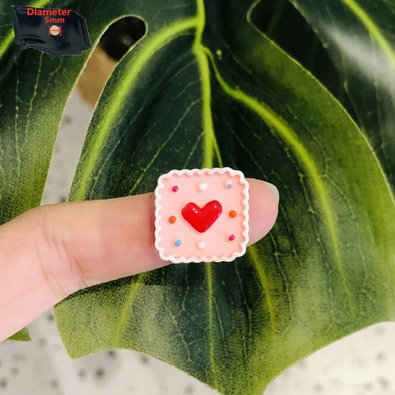 1 шт. милые Мультяшные фотообои из смолы сердечки клубника звезды следы лук