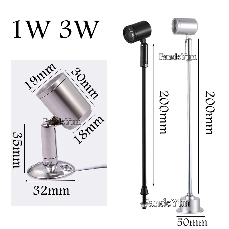 Светодиодный ная потолочная лампа направленного света миниатюрный светильник с