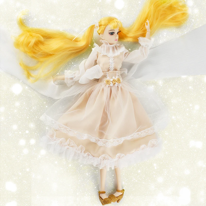 Fortune Days MM девушка как BJD роза с макияжем Reborn девушки 1/6 14 суставов тела 35 см