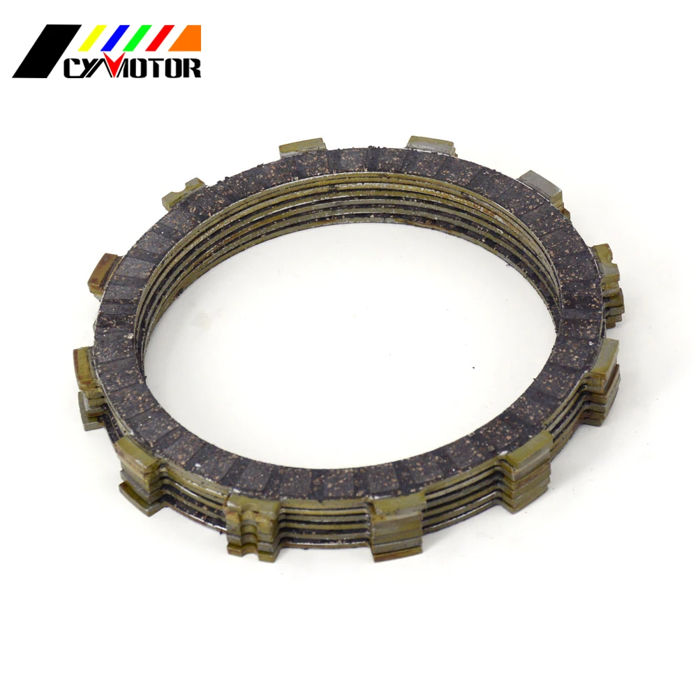 7 шт. мотоциклетные фрикционные диски сцепления Набор дисков для VN400 ZR400 EN450 EN500 EX500
