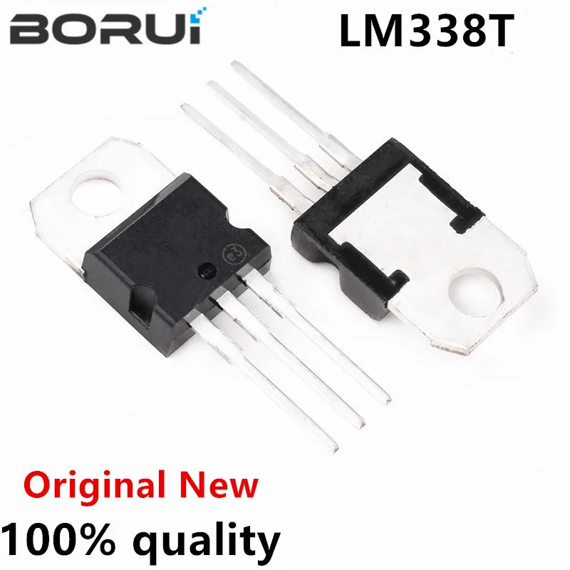

Новый и оригинальный чипсет IC LM338T TO220 LM338 TO-220, 5 шт.