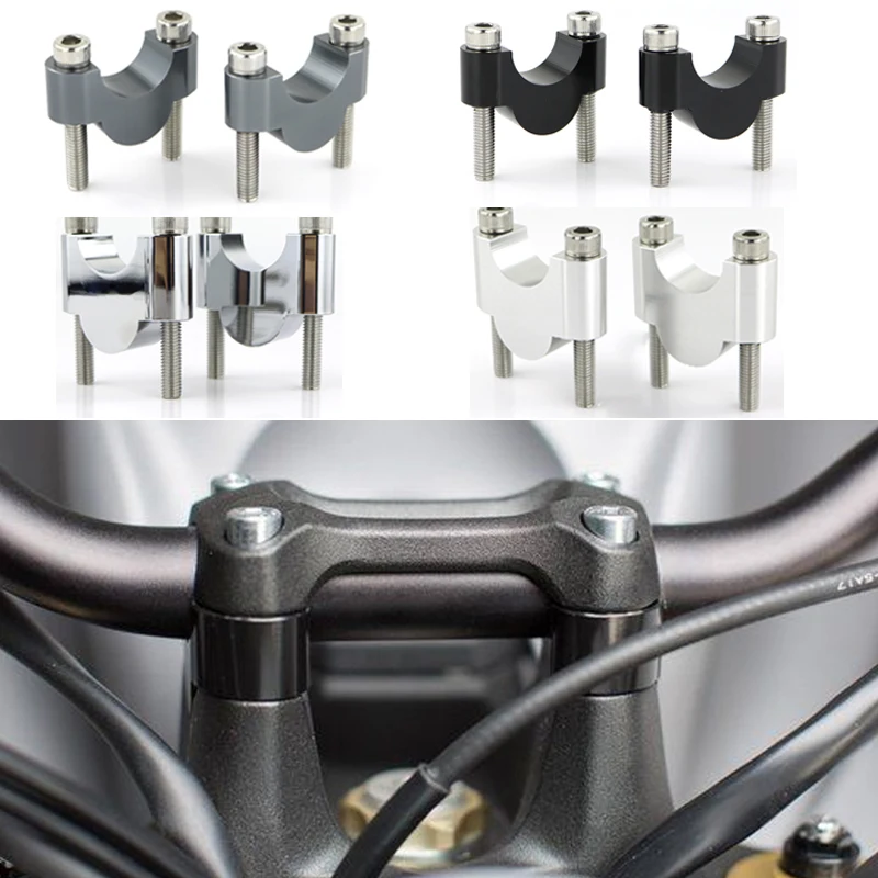 Крепление на руль для Yamaha алюминиевая заготовка мотоцикла с ЧПУ подходит 1 FZ1 FZ6 FZ8