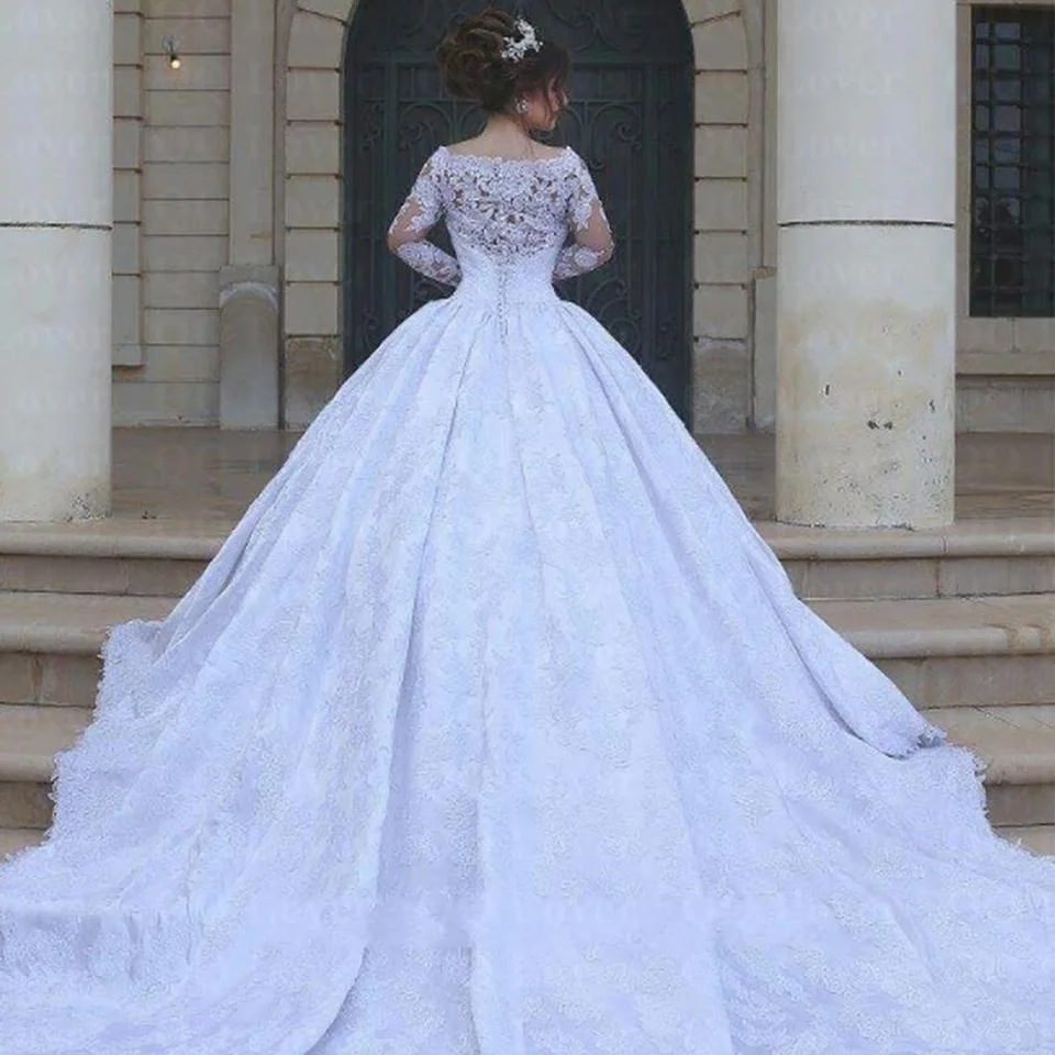 Новинка 2022 свадебное платье в африканском стиле с юбкой-годе прозрачным шлейфом