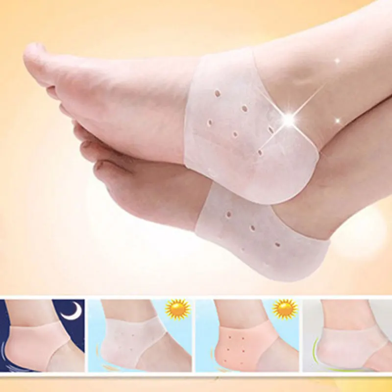 Новые носки для защиты ног 2021 силиконовые Увлажняющие гелевые пяточные женские