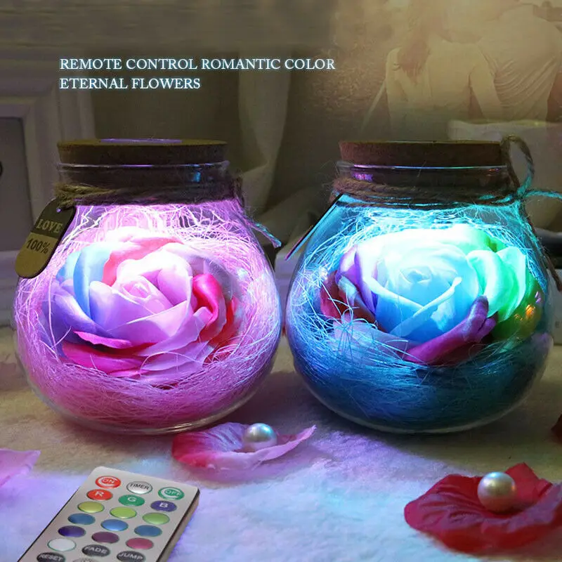 Романтический светильник подарок на день Святого Валентина светодиодная лампа