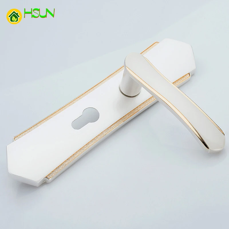 Европейская Межкомнатная дверная ручка для спальни механический дверной