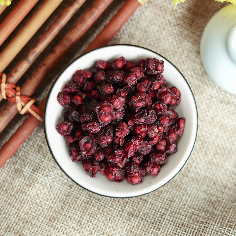 2020 органические сушеные дикие травы лимонника китайского Wu Wei Zi с пятью вкусами
