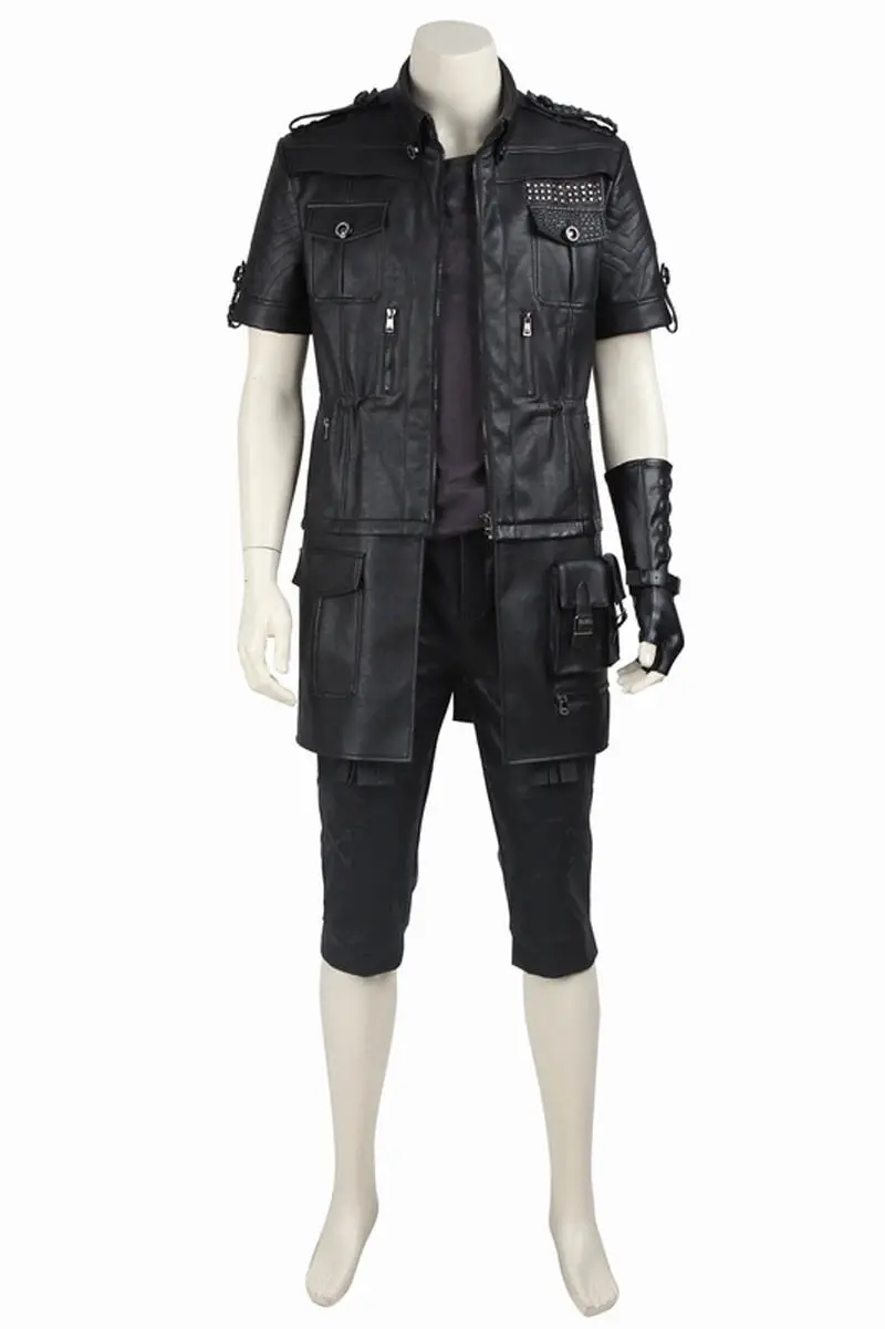 Set without shoes Final Fantasy XV Noctis Lucis Caelum Косплей Костюм Аниме игра FF15 Хэллоуин наряд взрослый костюм на заказ COSPLAYONSEN - Цвет: Set without shoes