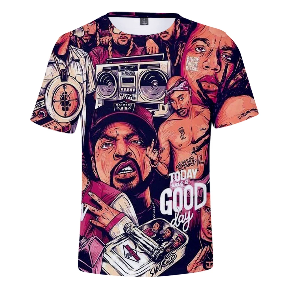 Футболка Мужская/Женская Повседневная с 3d принтом | Мужская одежда