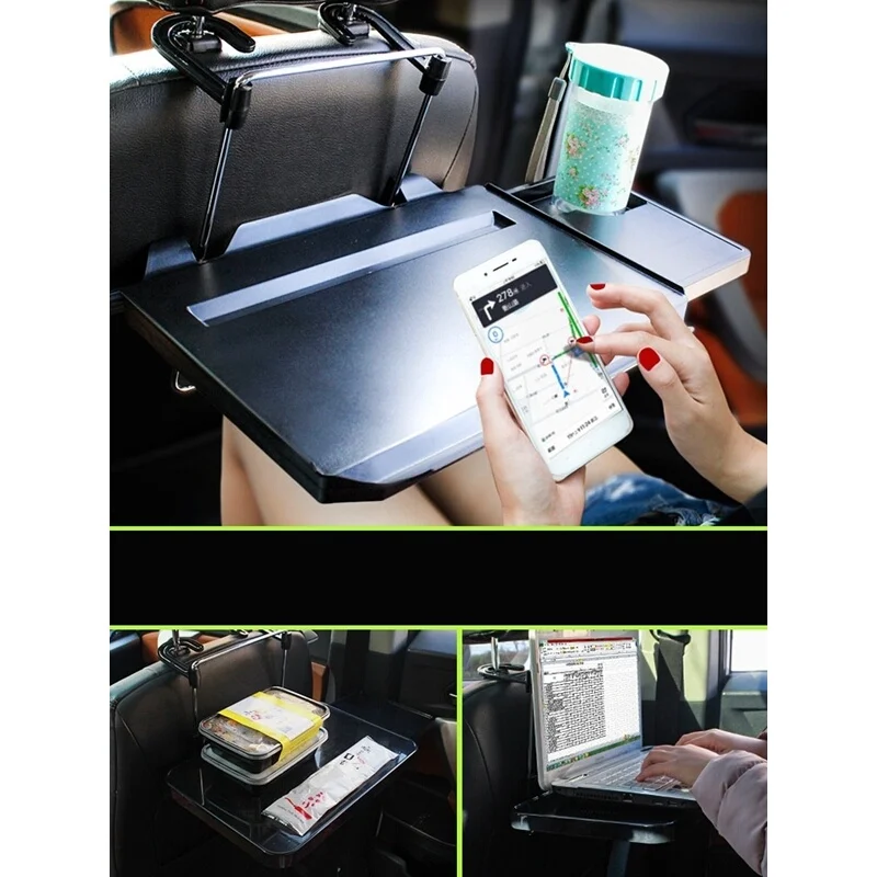 Auto Soporte Tablet Storage a Manger Gadget Accesorios Coche Interior Car Accessories Organizer Computer Dining Folding Table | Автомобили