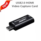USB2.0, совместимому с HDMI видео Захват записи коробка карта видеозахвата для PS4 игра DVD видеокамера HD Камера Запись прямые трансляции
