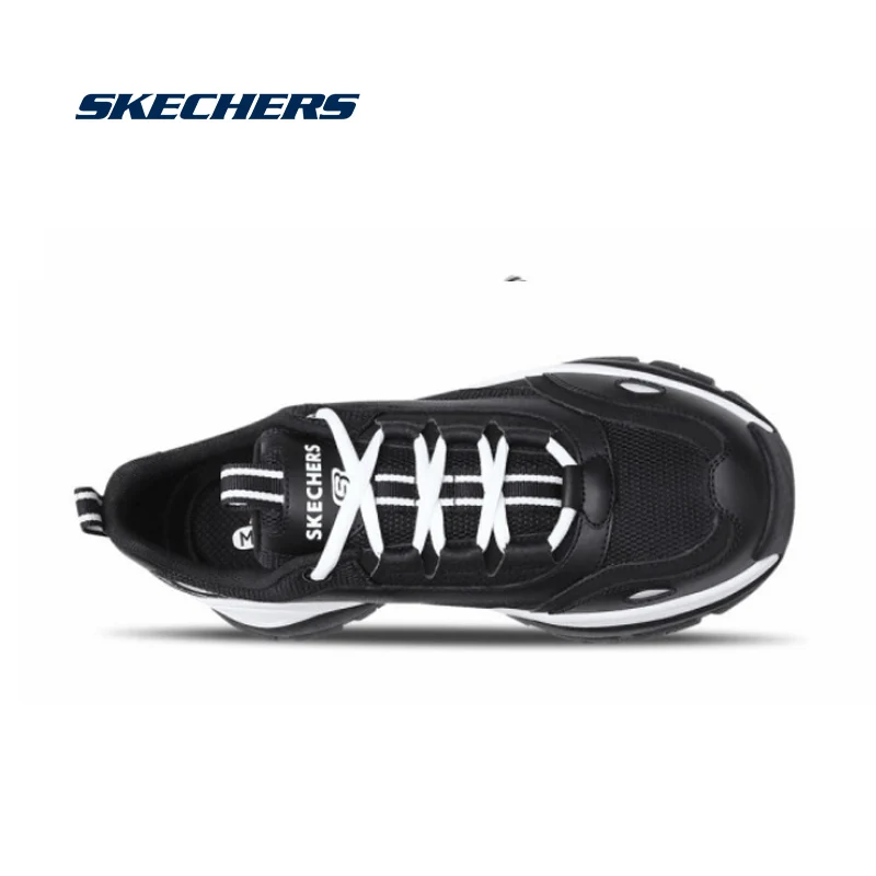 Кеды Skechers de lites мужские Вулканизированная подошва на шнуровке кроссовки