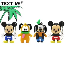 TEXT ME стиль милый Микки и собака usb флеш-накопитель usb 2,0 4 ГБ 8 ГБ 16 ГБ 32 ГБ 64 ГБ флешка, подарок TEXT ME стиль милый Микки и собака usb флеш-накопитель usb 2,0 4 ГБ 8 ГБ 16 ГБ 32 ГБ 64 ГБ флешка, подарок