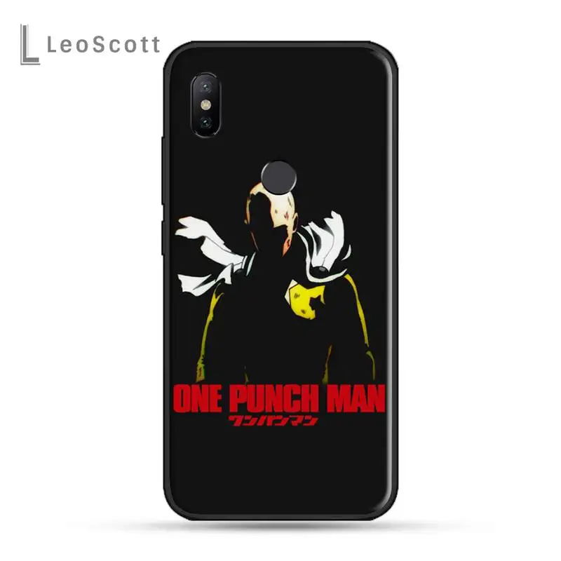 

Anime One Punch Man Phone Case For xiaomi Redmi 5 5A plus 7A 8 note 2 3 4 5 5A 6 7 GO K20 A2