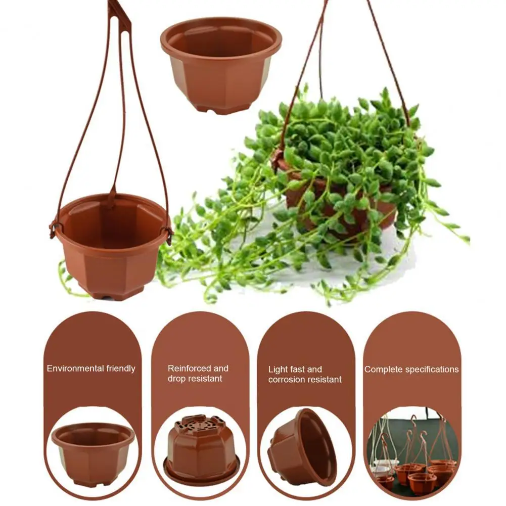 

Flowerpot Plastic Succulent Planting Pots Frosted Round Flower Pots Simple Gardening Potted Plants High Quality Nursery