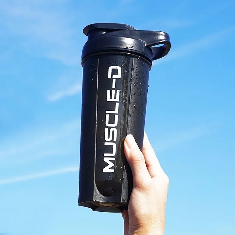 700ML 700 мл/л большая емкость бутылка для воды для питья, Спортивная,, тренажерный зал, чайник для тренировки на открытом воздухе, для пикника, велосипеда, скалолазания, большая чашка, кувшин - Цвет: 700ML
