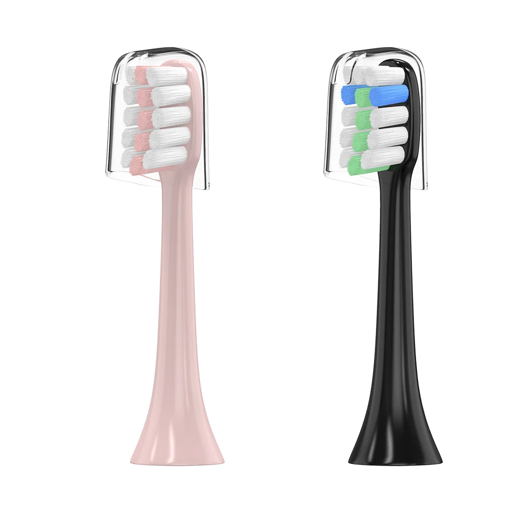 2pcs Насадка для зубной щетки для Xiaomi SOOCAS/SOOCARE X3 насадка для зубной щетки SOOCAS Xiaomi Mijia SOOCARE X3 электрическая насадка для зубной щетки - Цвет: 2pcs