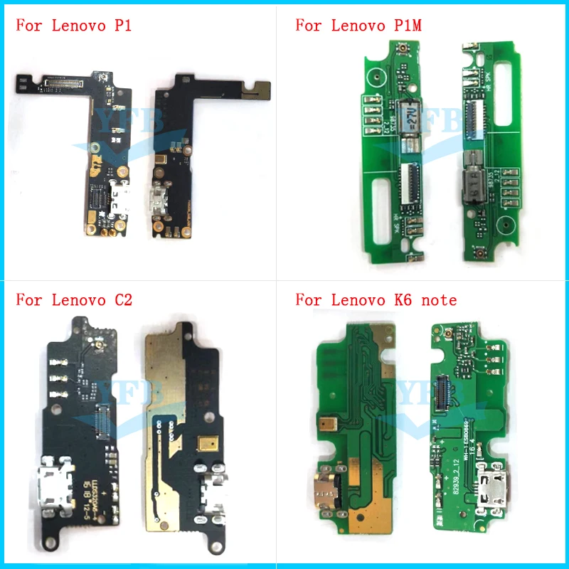 Док станция с USB разъемом для зарядки плата микрофона гибкий кабель Lenovo VIBE P1 P1a42