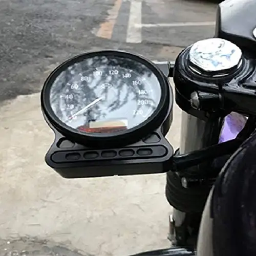 Мотоциклетный спидометр боковое Крепление кронштейн для перемещения чехол Harley