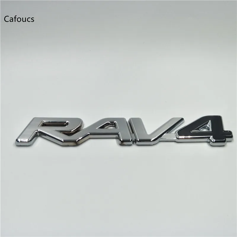 Для Toyota RAV4 RAV-4 эмблема логотип Задняя Крышка багажника наклейки в виде букв 162*28 мм