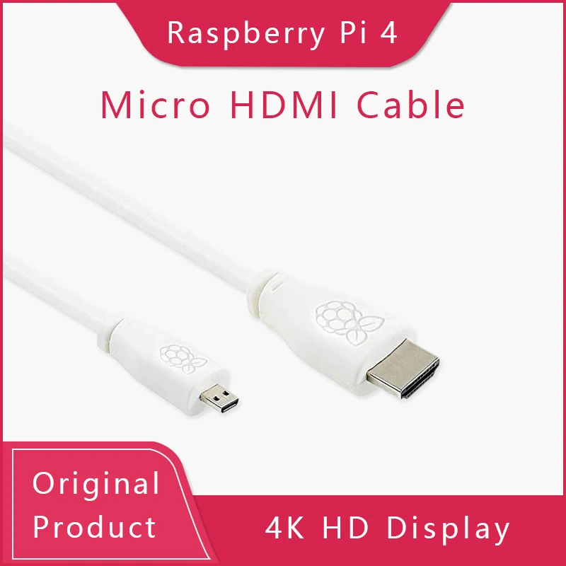 Raspberry Pi 4 Molde B Micro HDMI к стандарту (A/M) 1 м 2 кабель | Компьютеры и офис