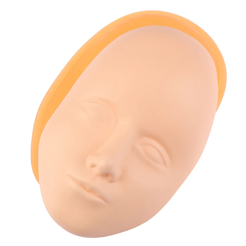 

Силиконовая голова для тренировки татуировок на лице 5D, кожа для тренировок, Перманентный макияж, татуировка