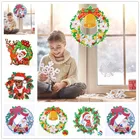 Рождественское украшение, набор для алмазной вышивки, специальная форма, алмазная живопись, крест, Стик, алмазная живопись, домашний настенный стикер, домашний декор