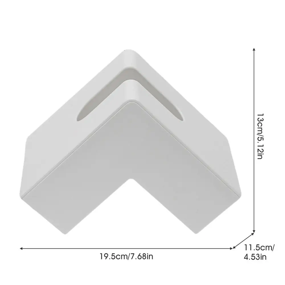 

Creative Tissue Box Napkin Container Holder Opening On Both Sides Resin Bathroom Napkin Box Paper Towel Napkin Case Home Decor