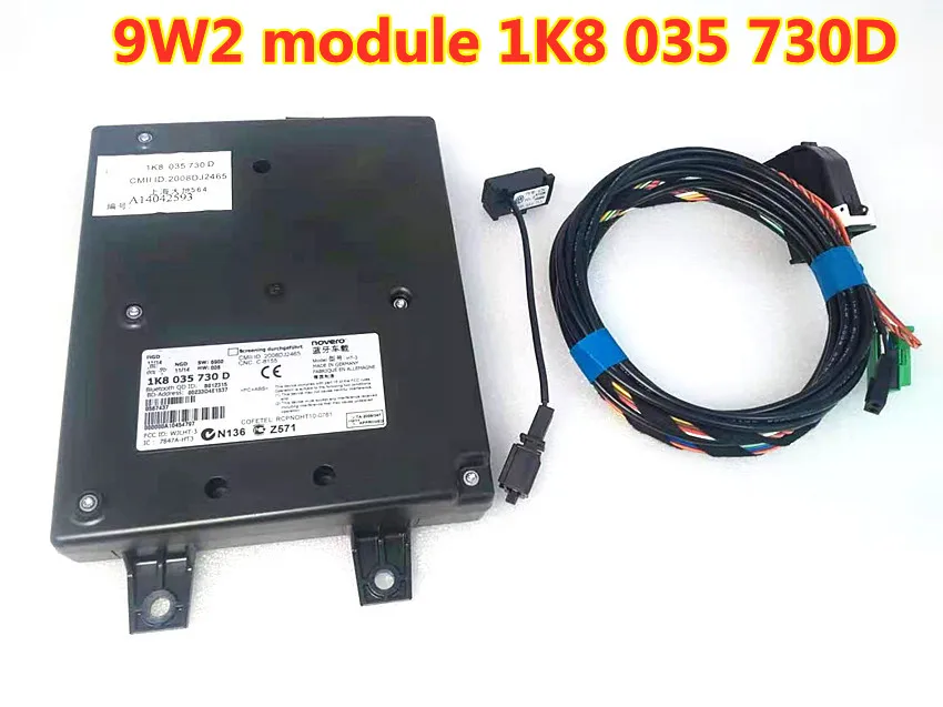9W2 Bluetooth модуль подключи проводки для Golf MK6 Passat B6 Tiguan Sagitar MK5 RCD510 микрофон
