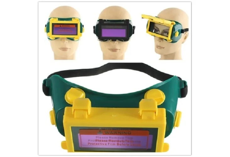 Сварочный шлем затемнение Сварочная маска блестящие ЖК Очки Солнечные