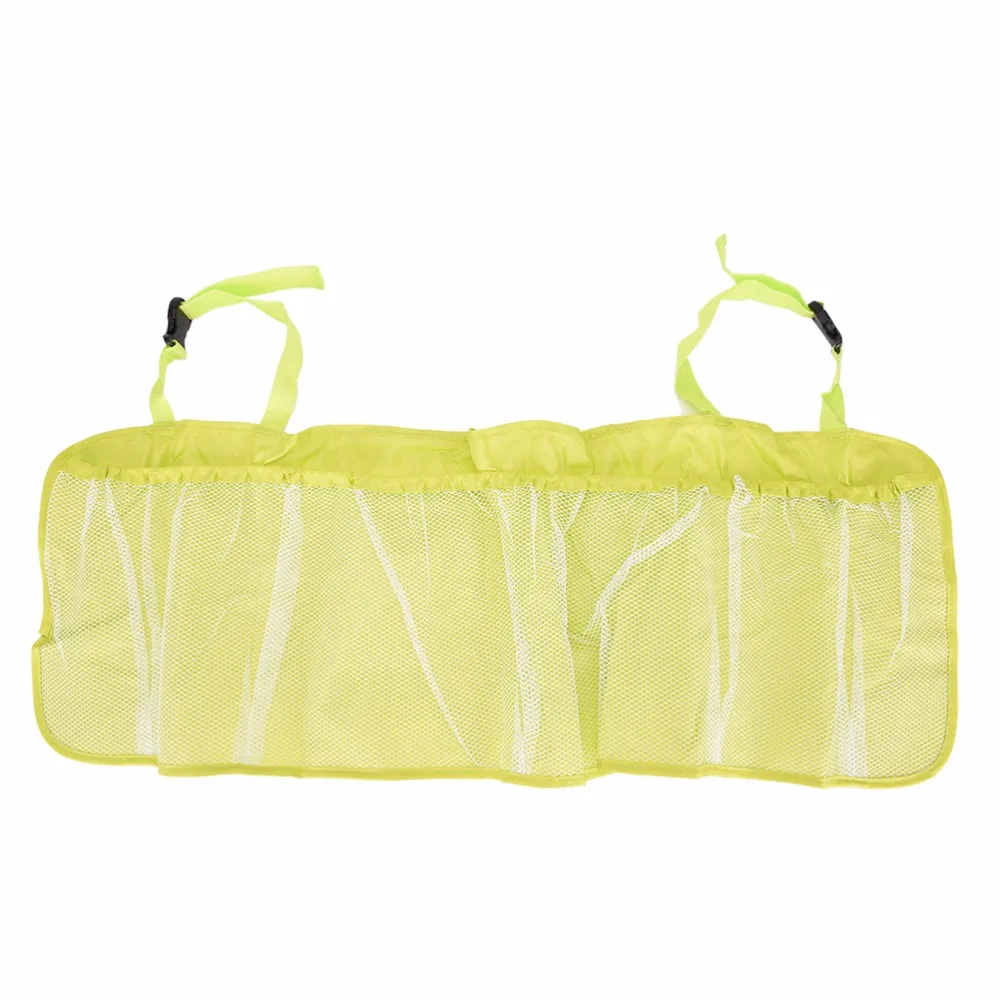 

1pcs Removable Car Trunk Interior Storage Bag Case Mesh Multipurpose And Foldable Five Pocket Hot Car Seat Bags