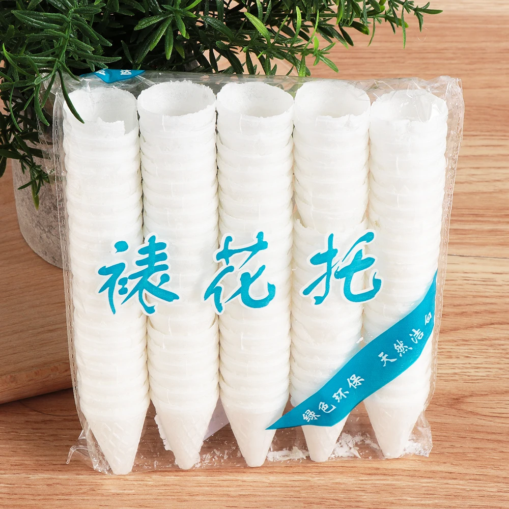 100 шт. новый цветок розы клейкий рис окантовка уход торт украшение выпечки форма