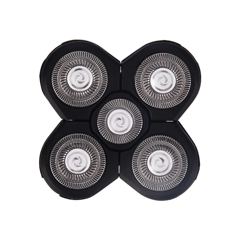 

1PC/2PCS/4PCS Replacement Shaver Head for Men's Electric Beard Trimmer Razor Cutter 4D Floating Blade Waterproof Stainless Steel