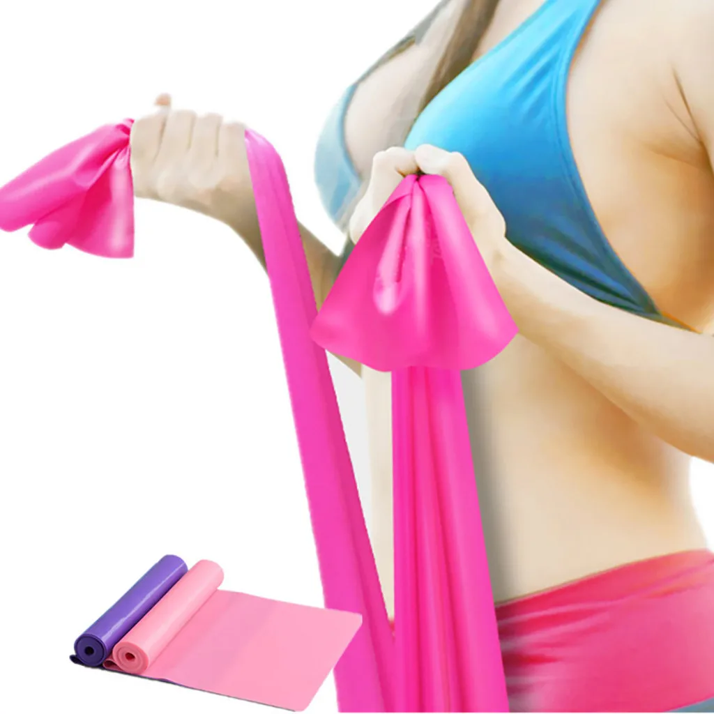 Эластичные ленты для спортзала пилатеса йоги Dyna фитнеса аэробики Эспандеры