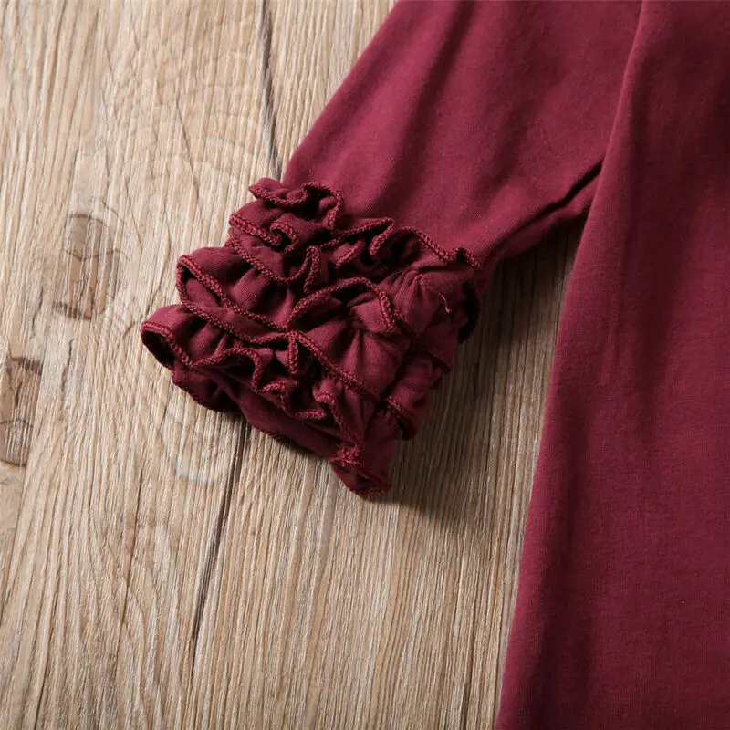 Детский однотонный комбинезон с длинным рукавом на осень/весну | Мать и ребенок