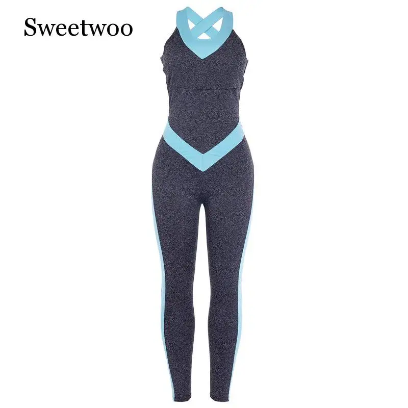 Спортивные комбинезоны с подкладкой спортивная одежда Женский костюм для йоги