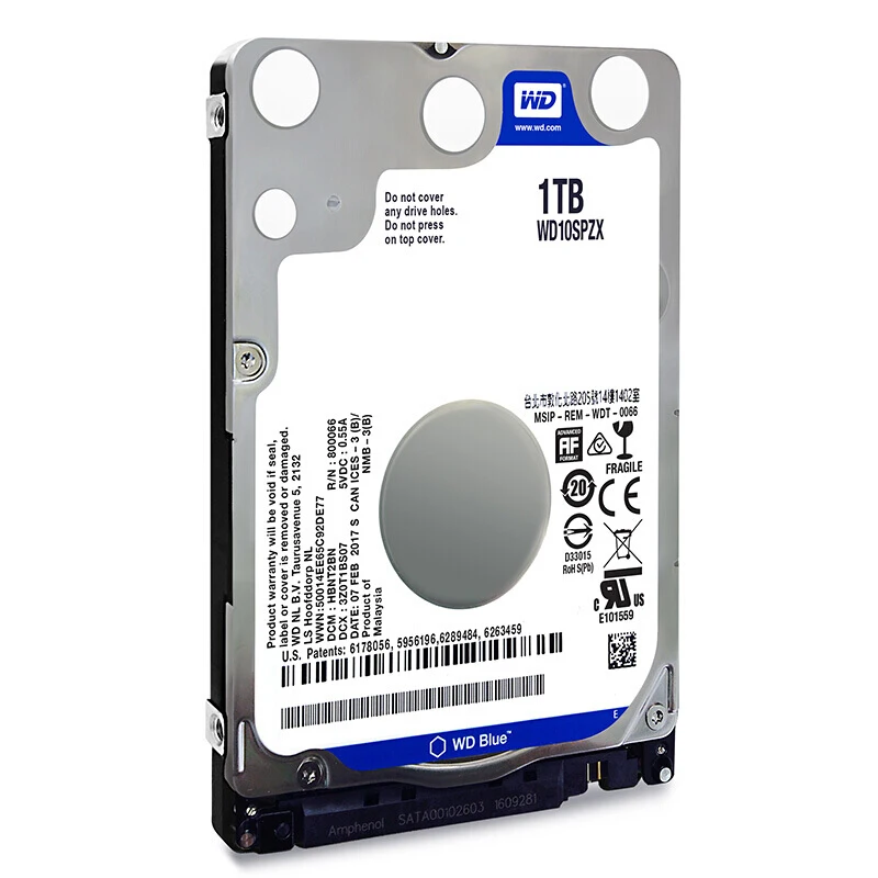 Внутренний жесткий диск WD Blue 1 ТБ 2 5 дюйма SATA 3 |