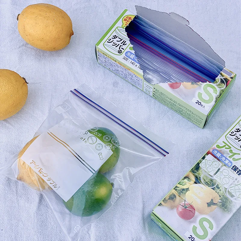 

Thickened Refrigerator Food Storage And Freezing Special Sub-packing Ziplock Bag