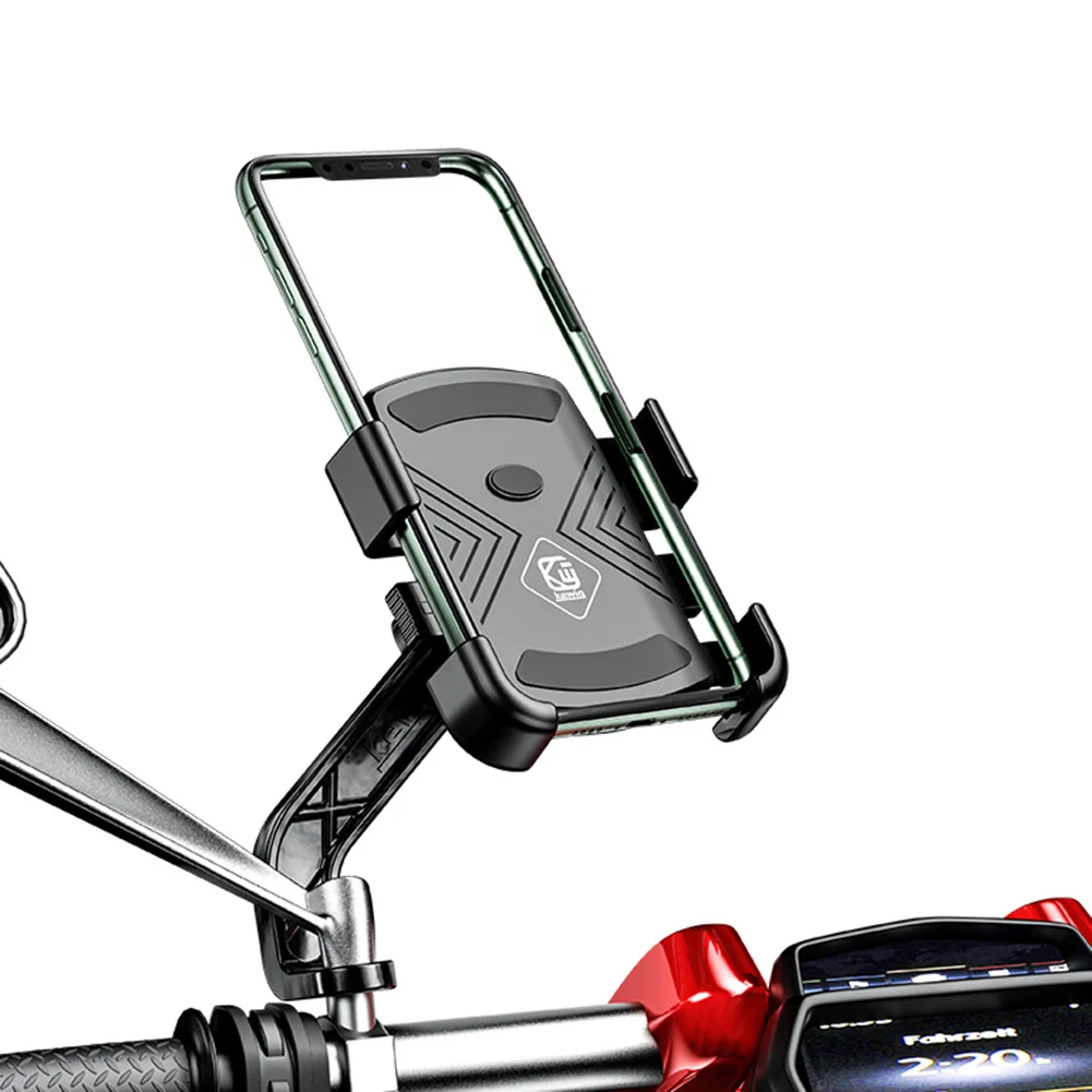 Adjustable Moblie Cell Phone Stand Bicycle Phone Holder Motorcycle Bike 360 Degree Rotatable Clip Stand Bracket