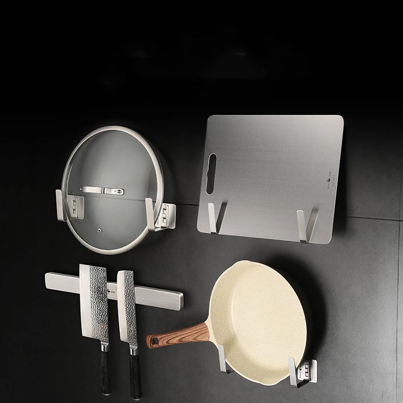 2 шт. 304 нержавеющая сталь кухонный стеллаж для горшков крышка разделочная доска